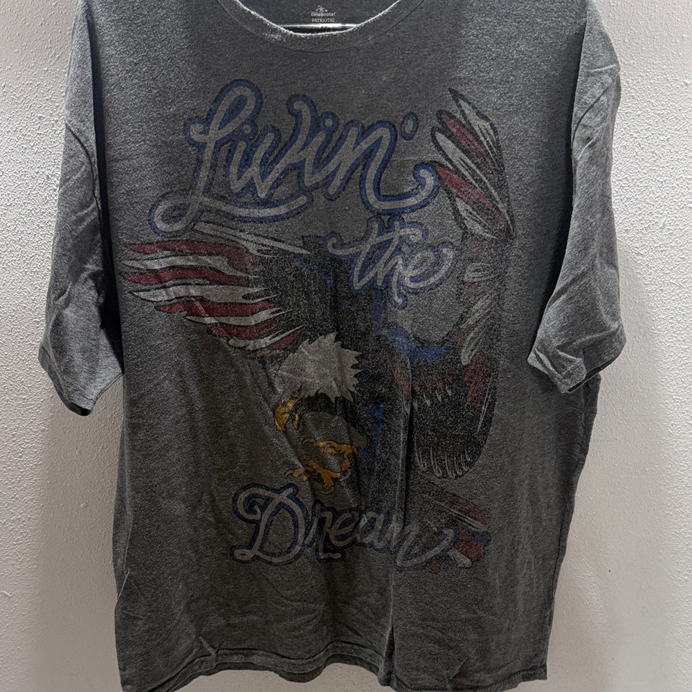 Gray Graphic Men's Shirt